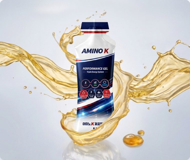 물처럼 부드럽게 흐르는 워터 겔 제형의 AMINO K